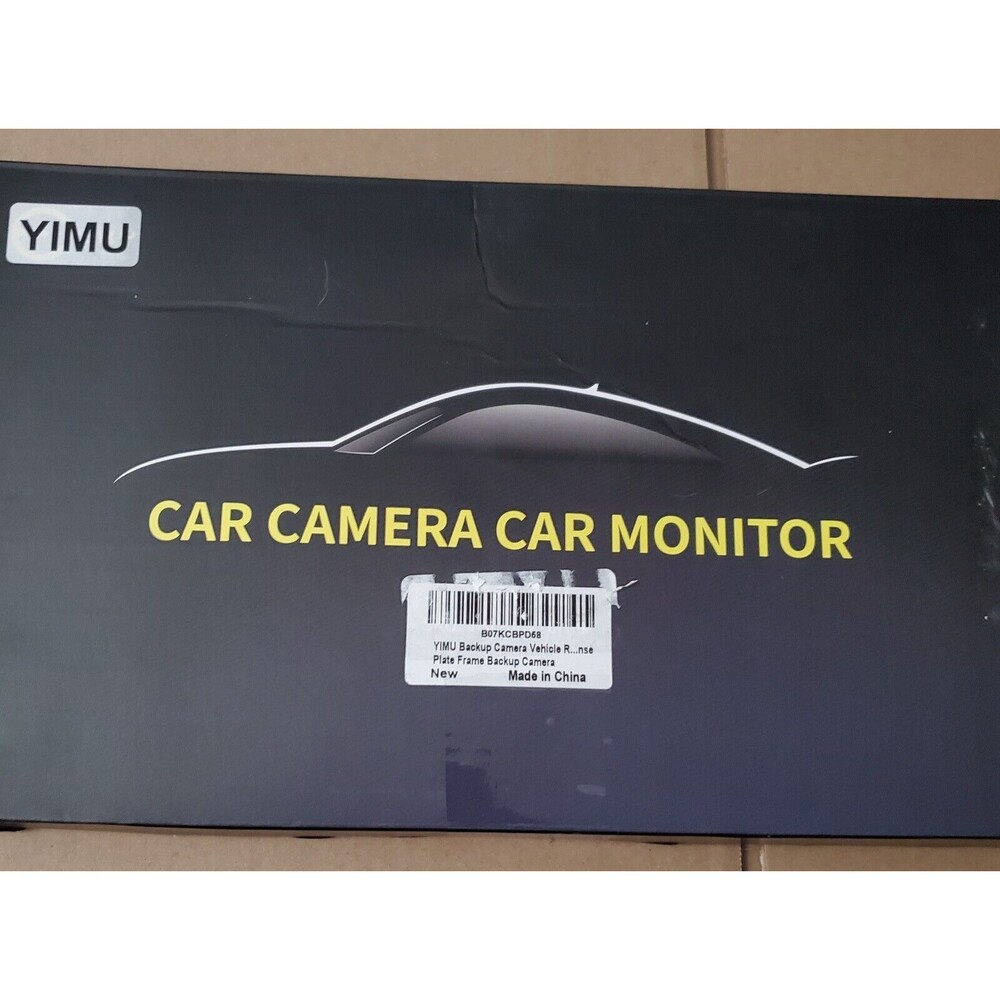 YIMU License Plate Frame Backup Camera HD Rear View Reverse Camera with 7 LED... - Picture 5 of 9